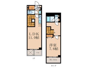 OZIO上目黒の物件間取画像